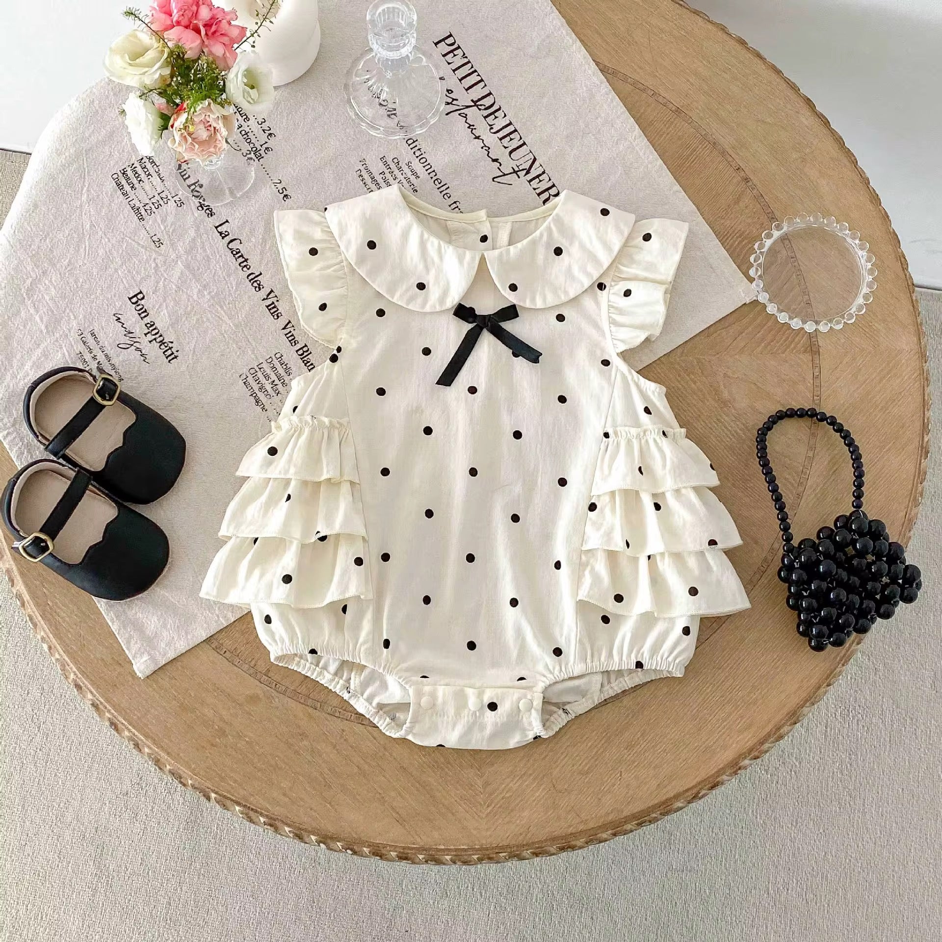 Polka Charm Romper