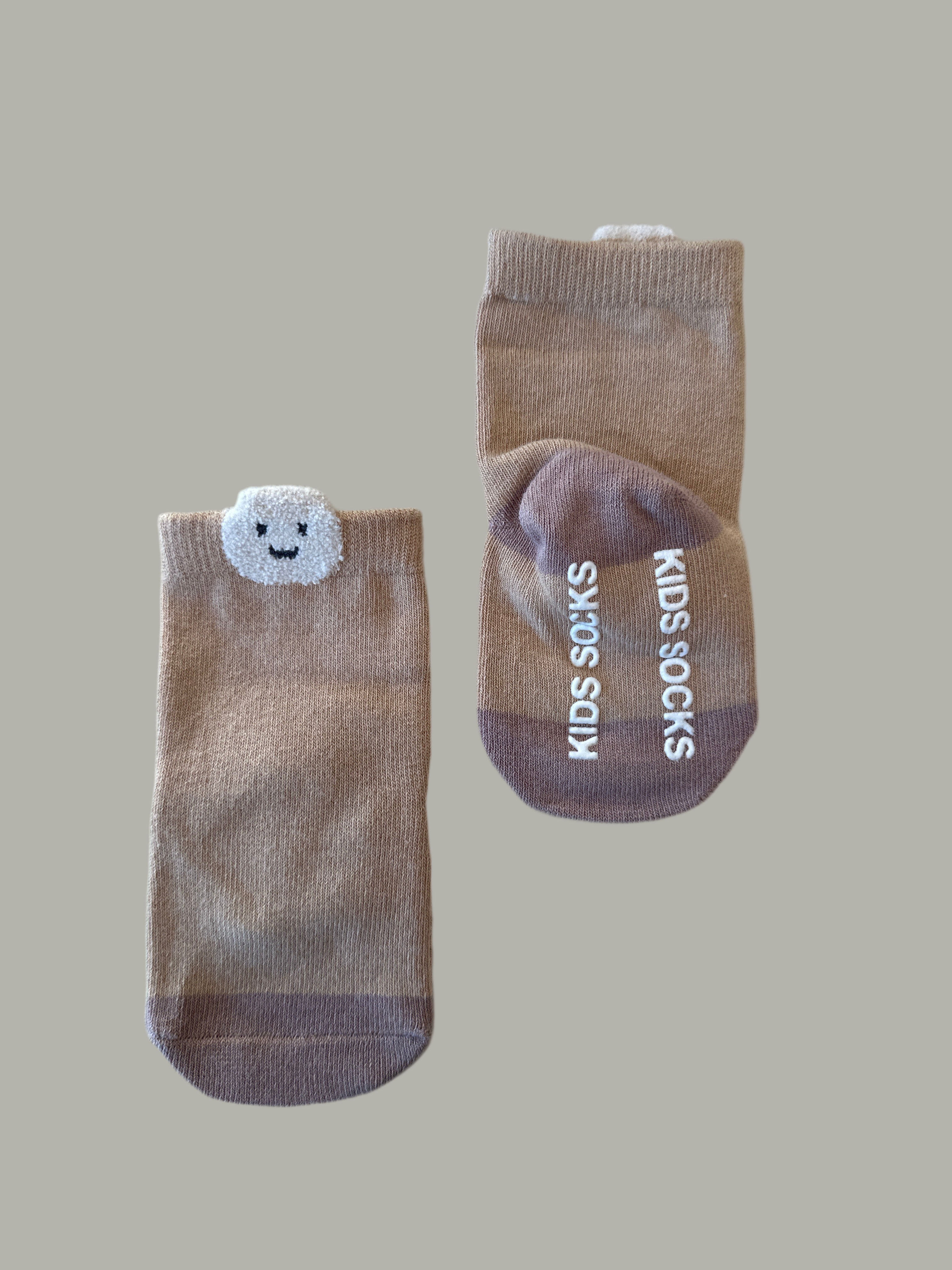 Smiley Bear Baby Socks