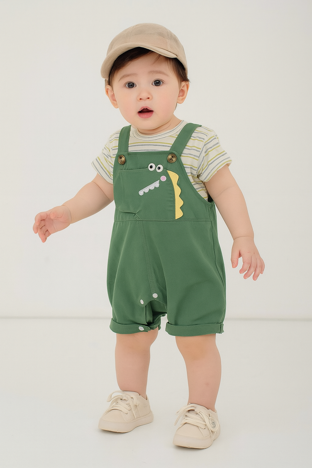 Dino Overall & Tee Set