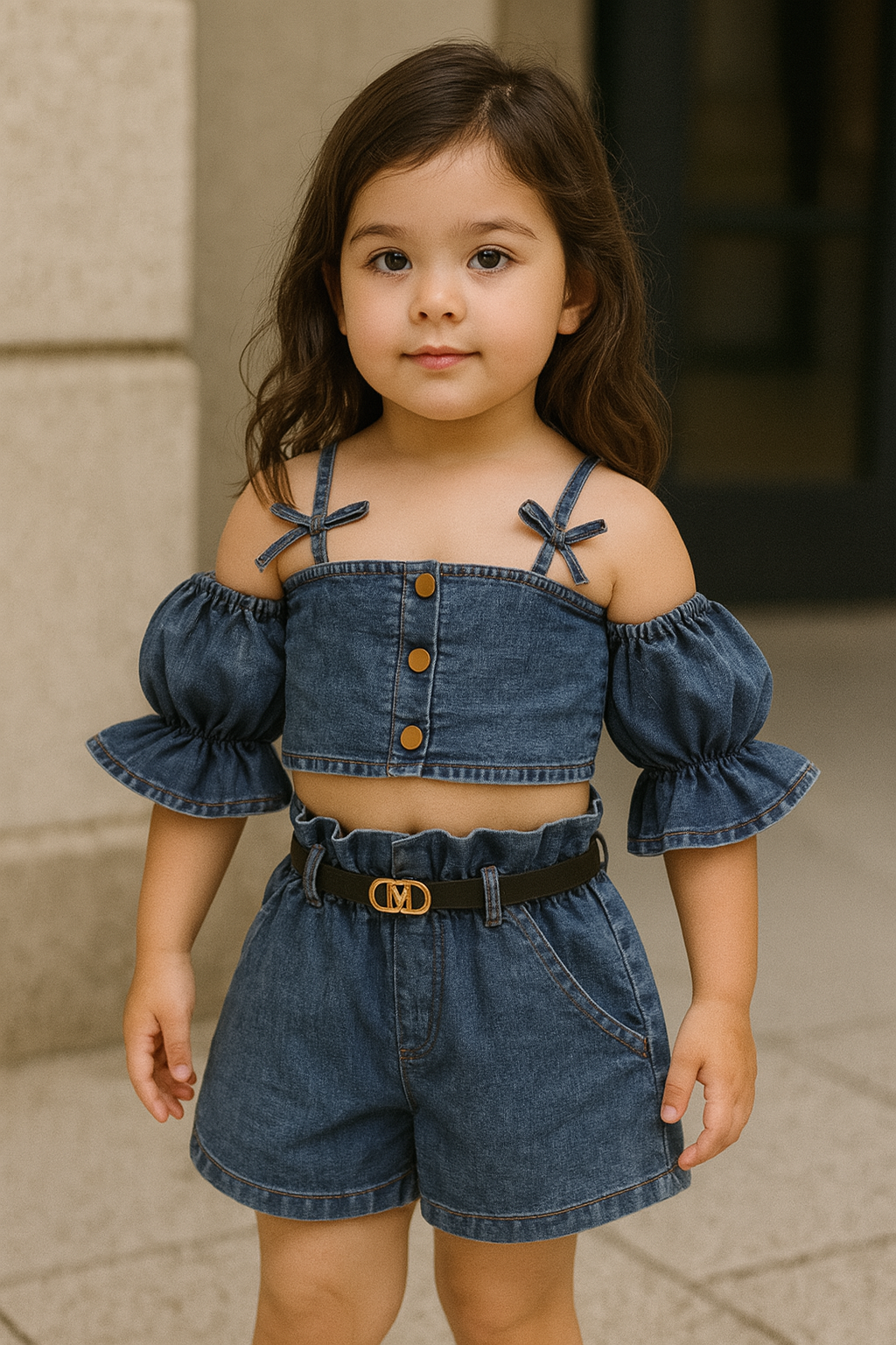 Fashionista Denim Ensemble