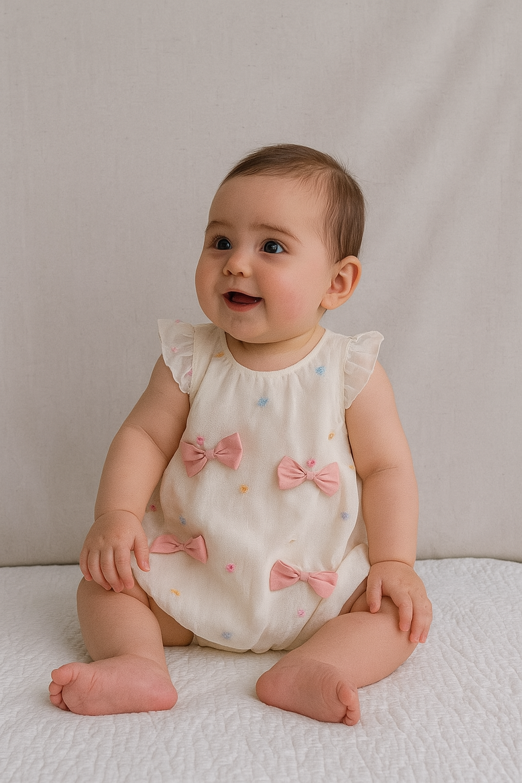 Pink Bow Blossom Dress