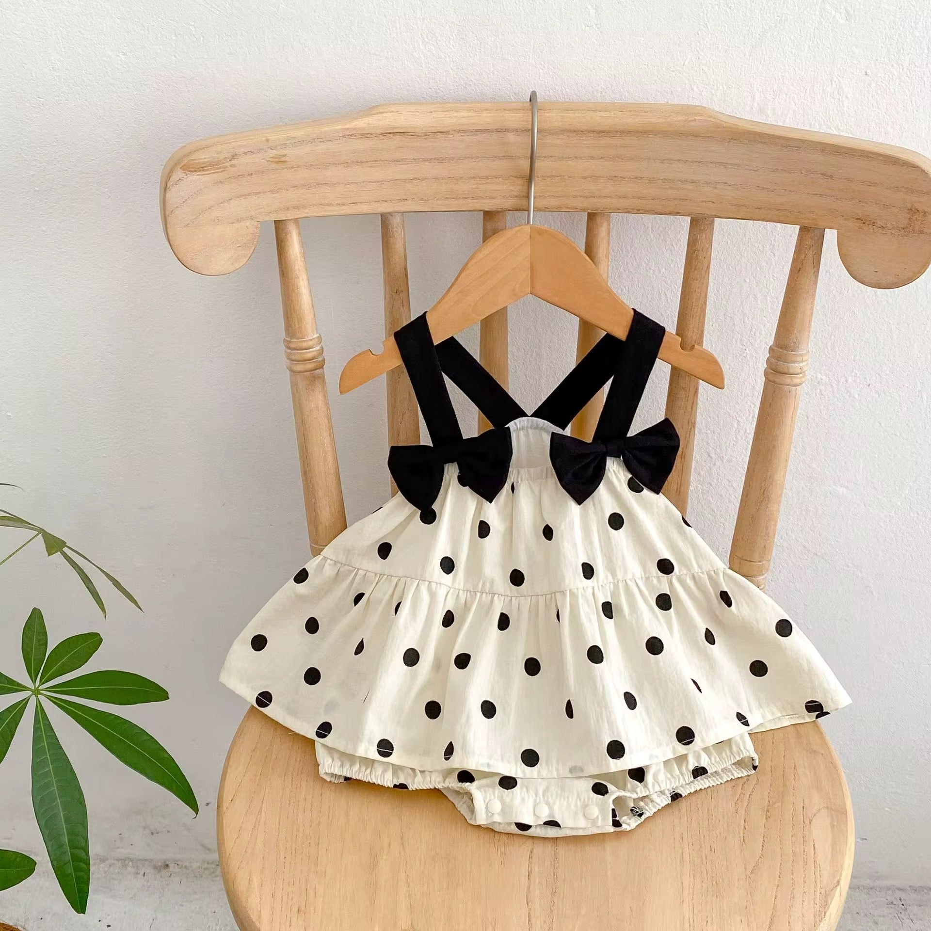 Dotty Bow Dress
