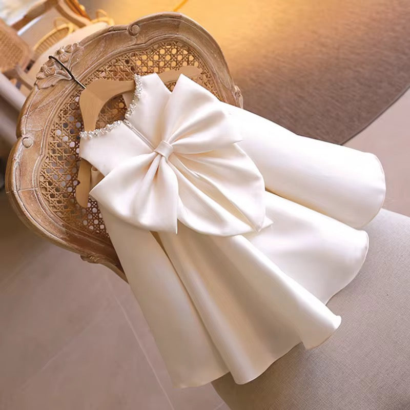 Pearl Elegance Baby Dress