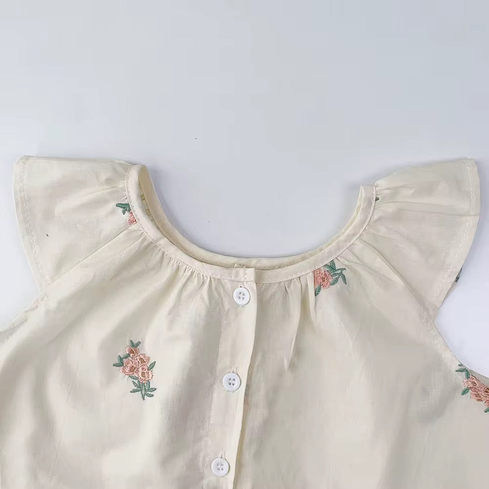 Charming Flower Top & Shorts