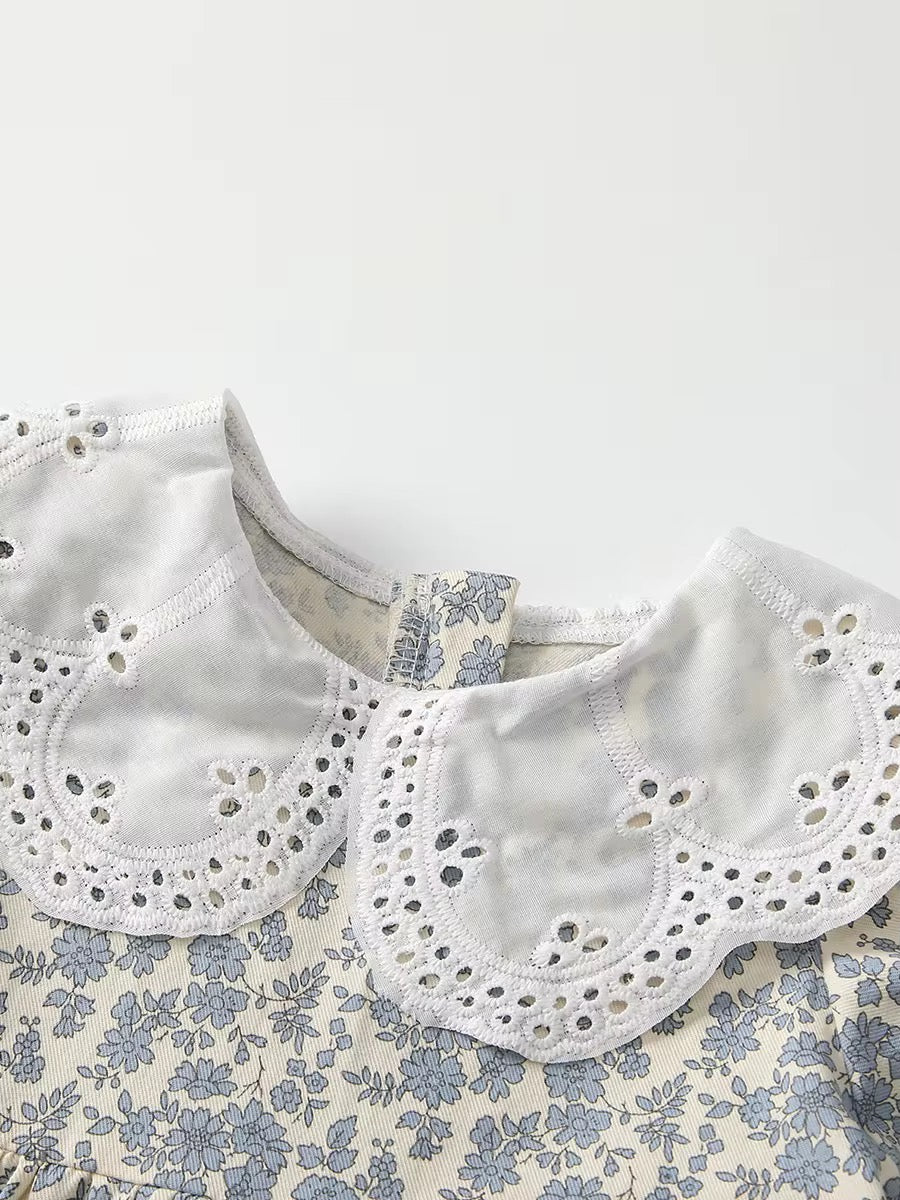 Blue Garden Party Dress