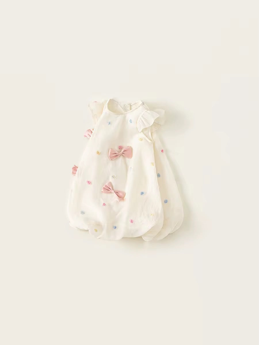 Pink Bow Blossom Dress