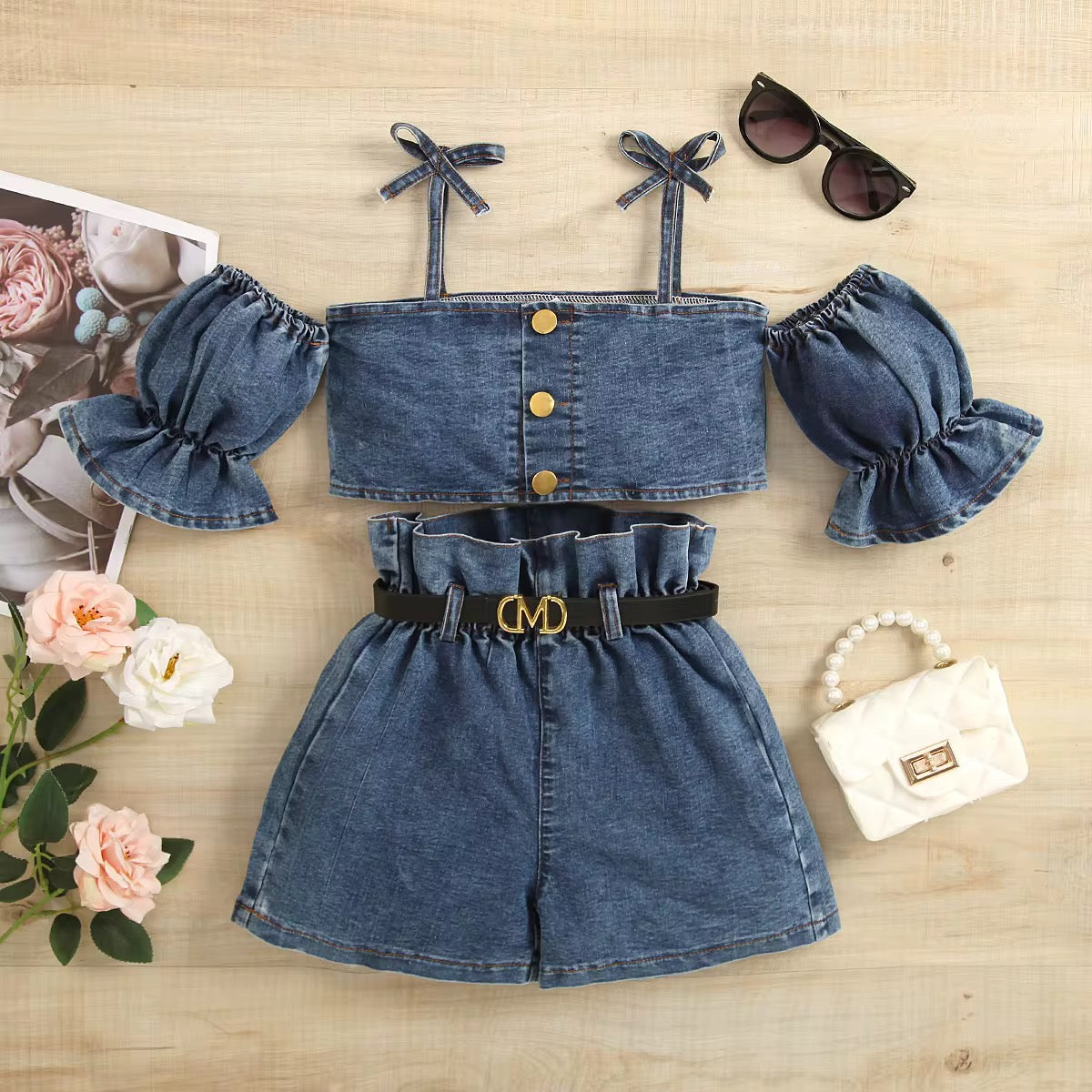 Fashionista Denim Ensemble