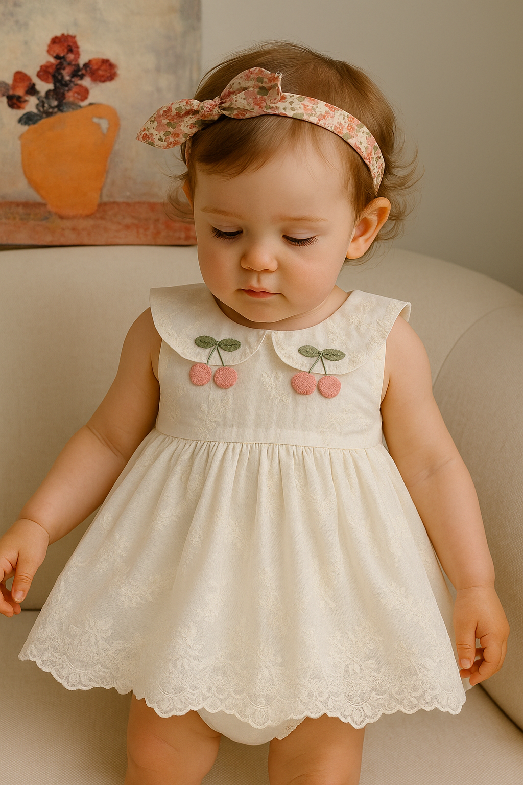 Cherry Blossom Lace Dress