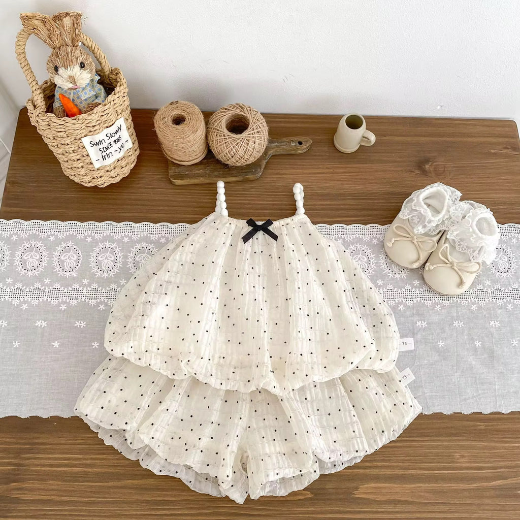 Polka Pearl Two-Piece Set