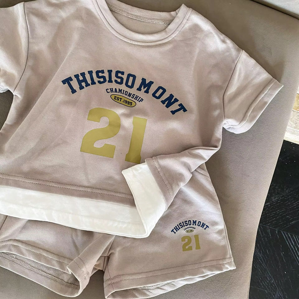 Champ 21 Tee & Shorts Set
