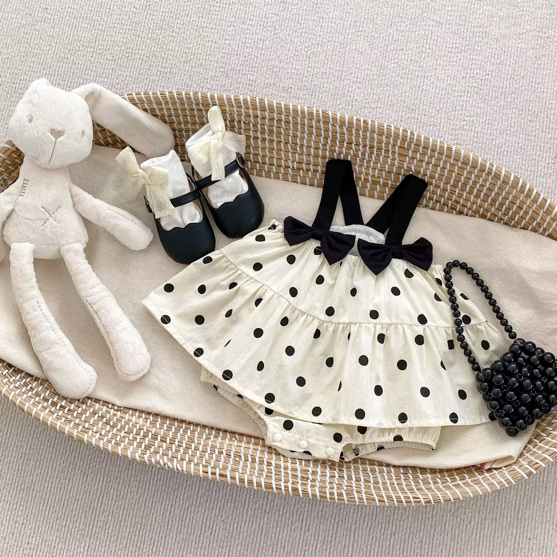 Dotty Bow Dress