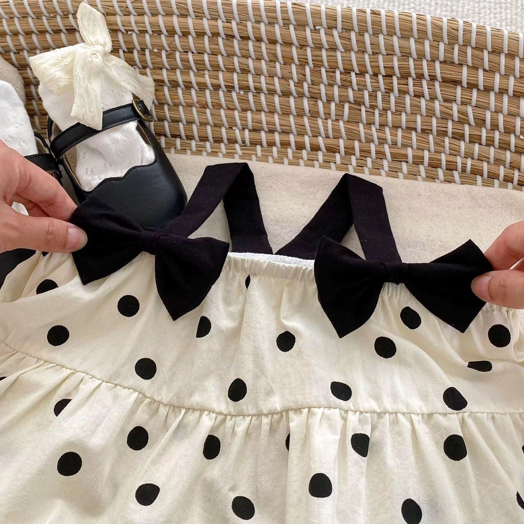 Dotty Bow Dress