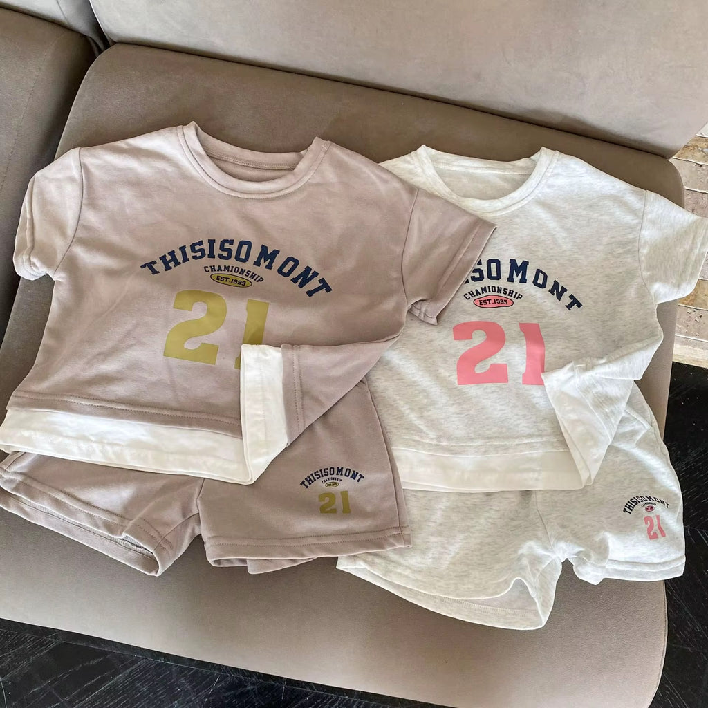 Champ 21 Tee & Shorts Set