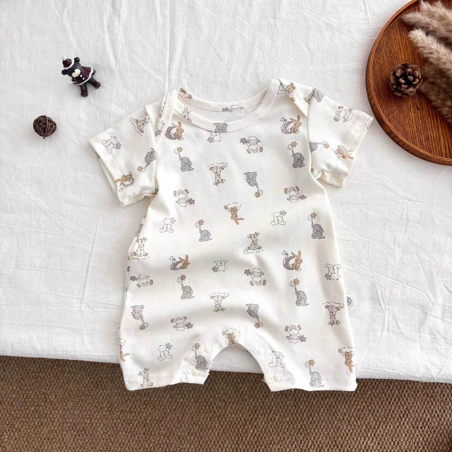 Bunny & Friends Baby Romper
