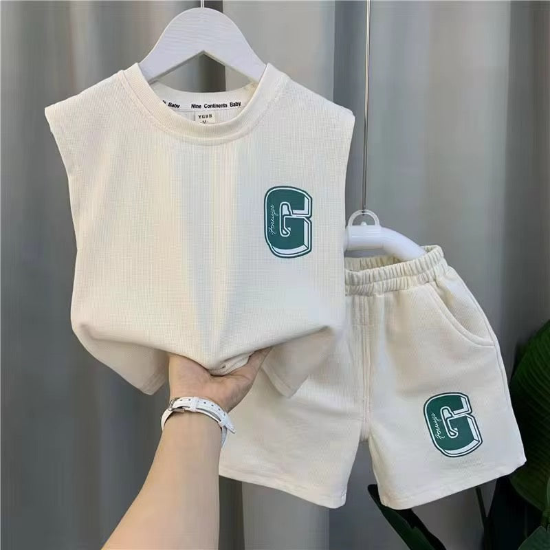Sporty Summer Shorts Set