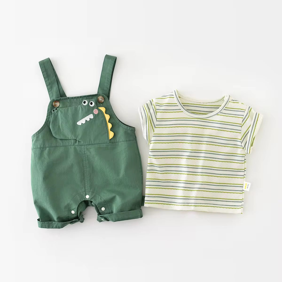 Dino Overall & Tee Set