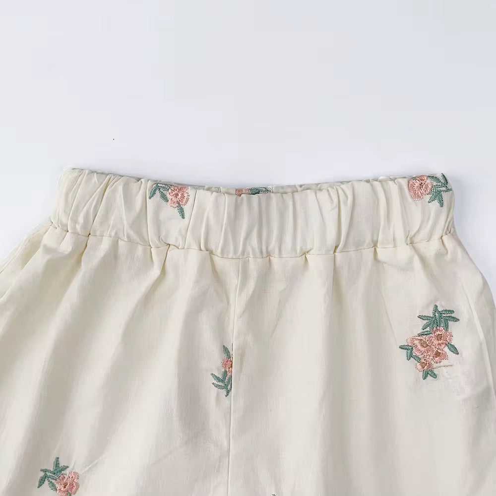 Charming Flower Top & Shorts