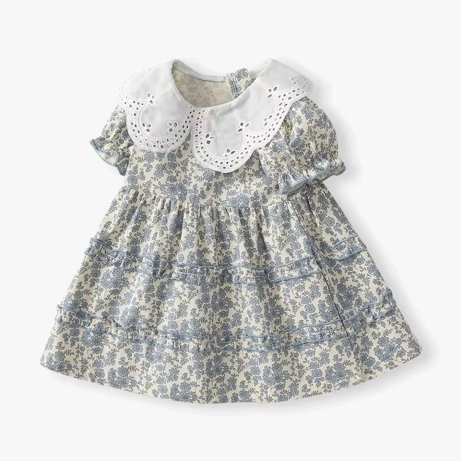 Blue Garden Party Dress