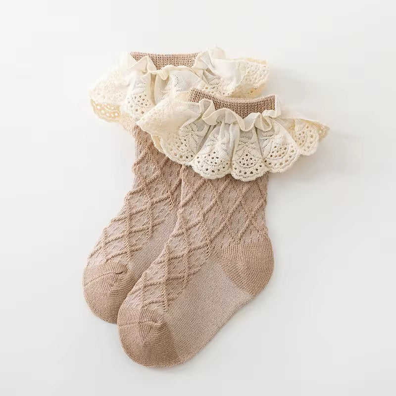 Ruffle Charm Baby Socks