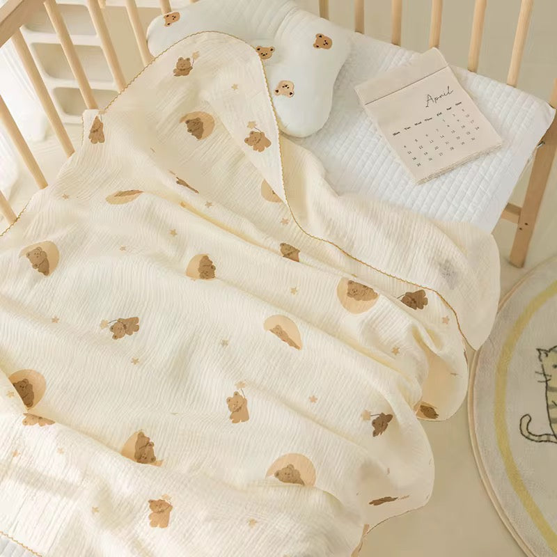 Dreamy Bear Baby Blanket